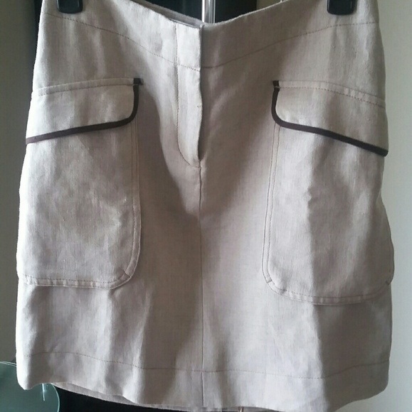 LOFT linen skirt - Picture 2 of 7